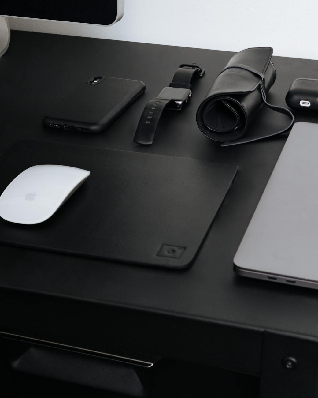 electronics on table